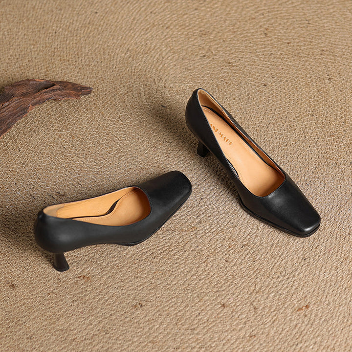 Escarpins en cuir Elviera