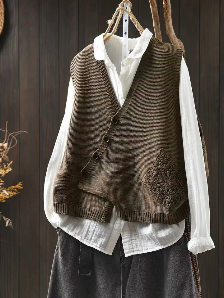 LE ELOWYN | GILET EN TRICOT