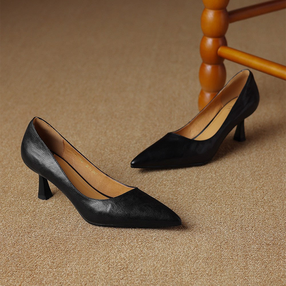 Escarpins Cymara en cuir