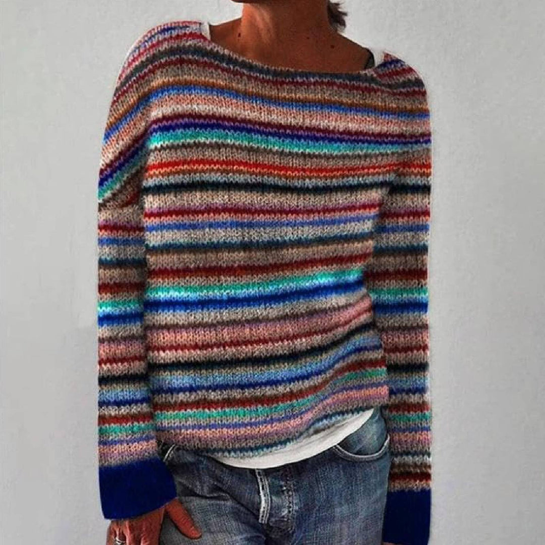 Amelia™ - Pull Rétro Confortable