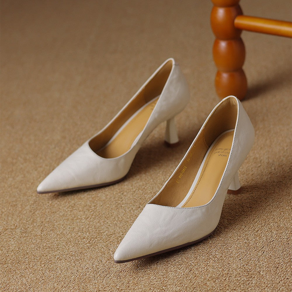 Escarpins Cymara en cuir