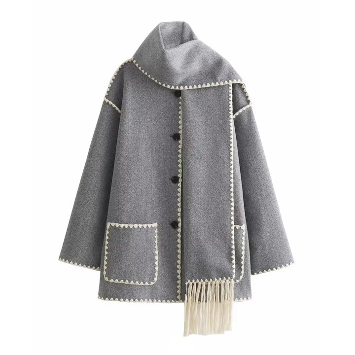 Olivia™ - Manteau Français de créateur Haut de gamme