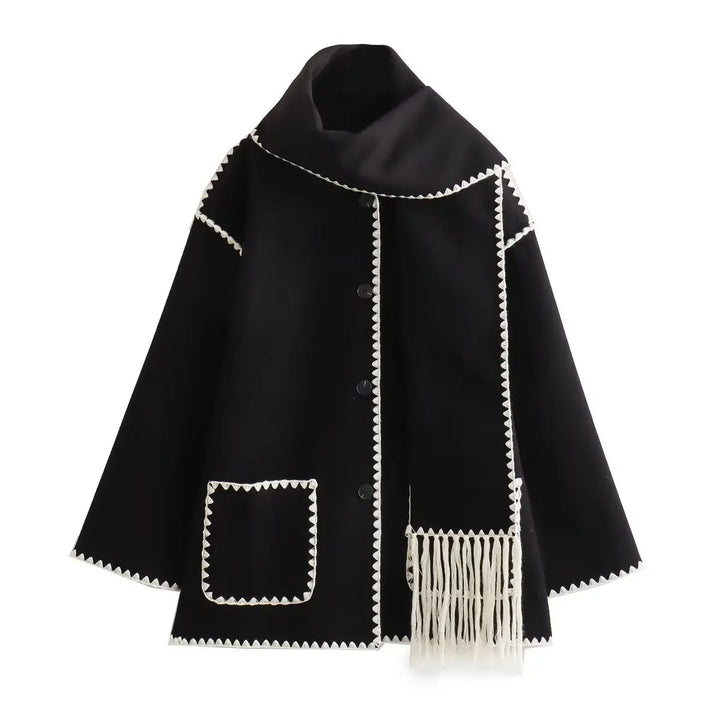 Olivia™ - Manteau Français de créateur Haut de gamme