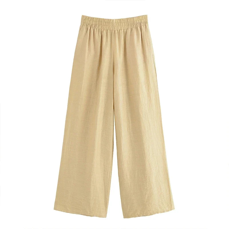 Whella | Ensemble de pantalons chics pour dames en 2 pièces