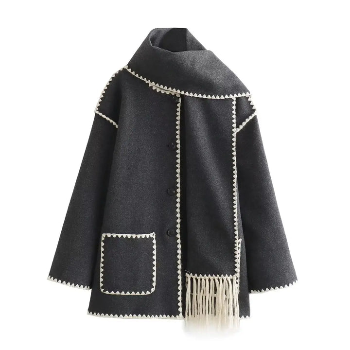 Olivia™ - Manteau Français de créateur Haut de gamme