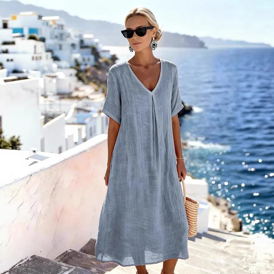 Carolina | Robe longue ample