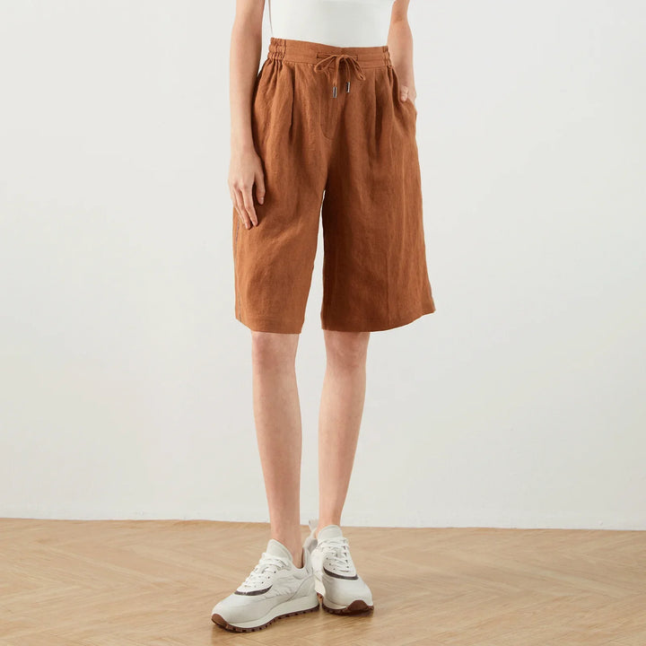 Sofia | Short d’Été Léger en Lin Confortable