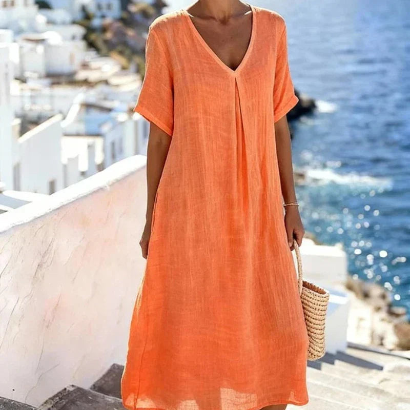 Carolina | Robe longue ample