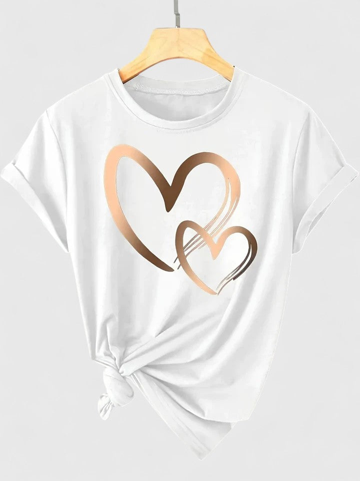 Lea | T-shirt confortable à manches courtes.