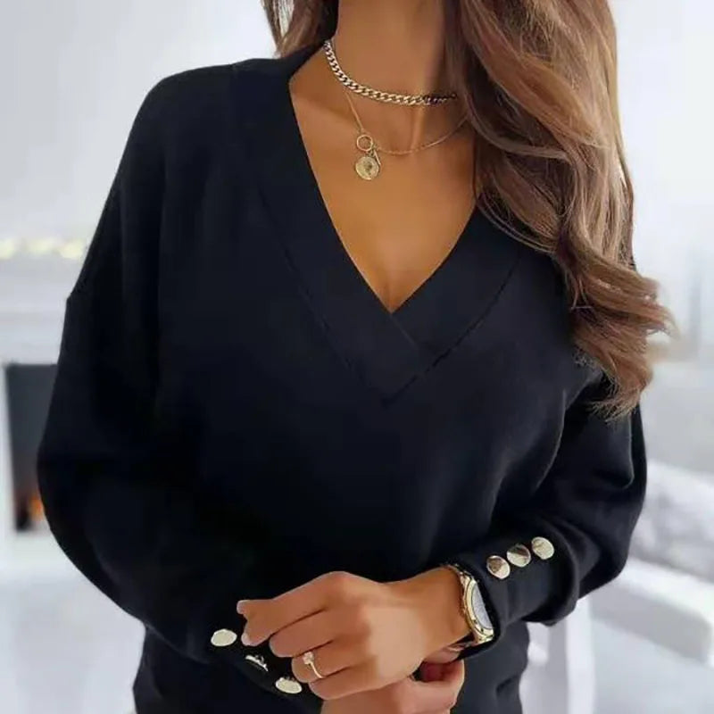 Amelia™ - Pull V élégant