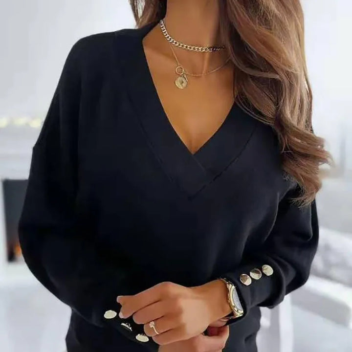Amelia™ - Pull V élégant