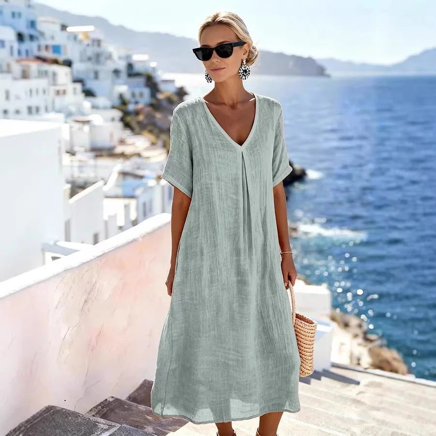 Carolina | Robe longue ample