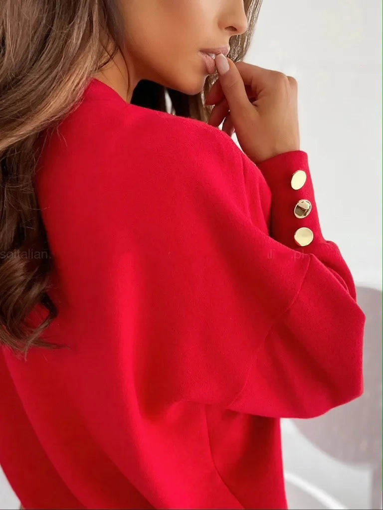 Amelia™ - Pull V élégant