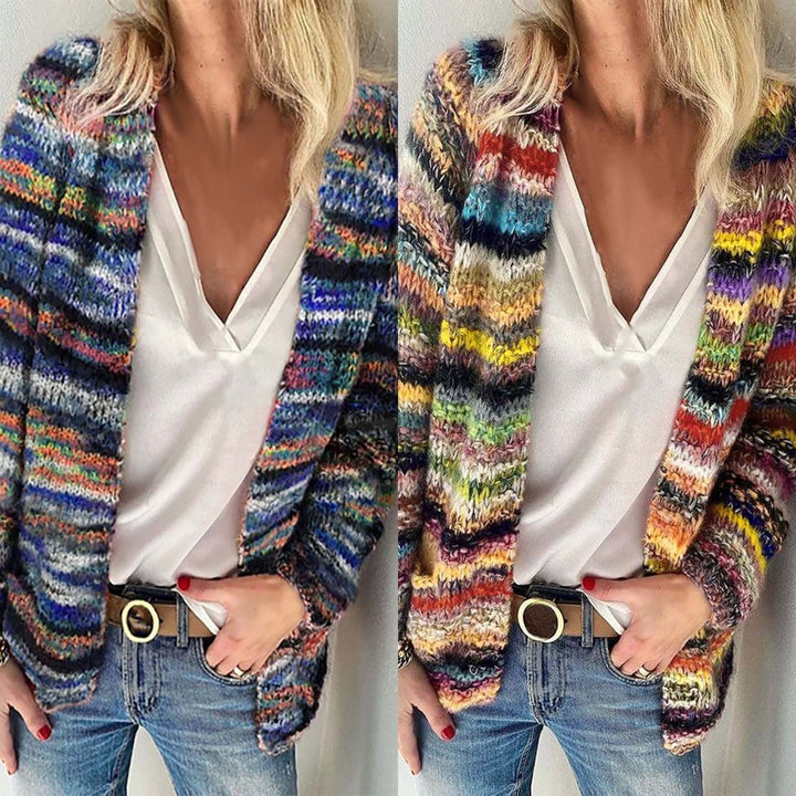 Layla™ - Cardigan super doux et multicolore