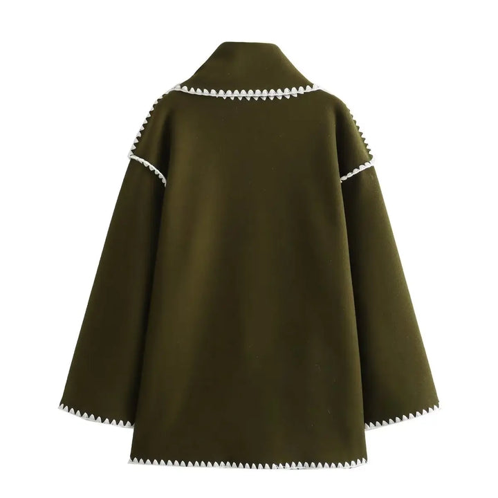 Olivia™ - Manteau Français de créateur Haut de gamme
