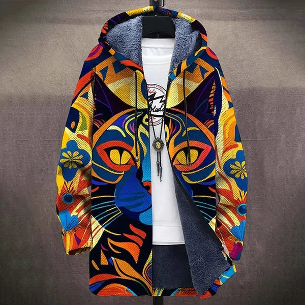 Griffin | Cardigan à capuche artistique