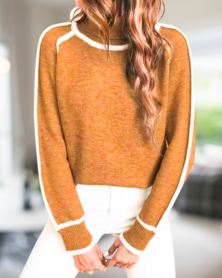 Lily™ - Pull Col Roulé Confortable