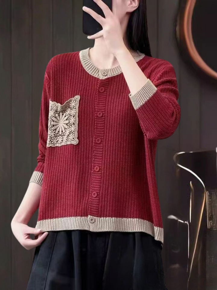 AVELINE | GILET EN TRICOT