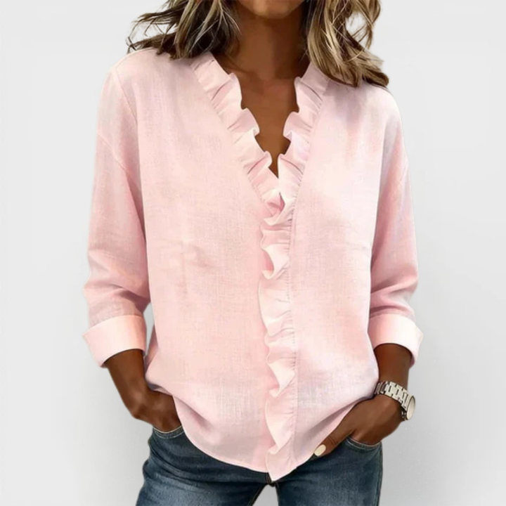 Susan | Blouse à Volants