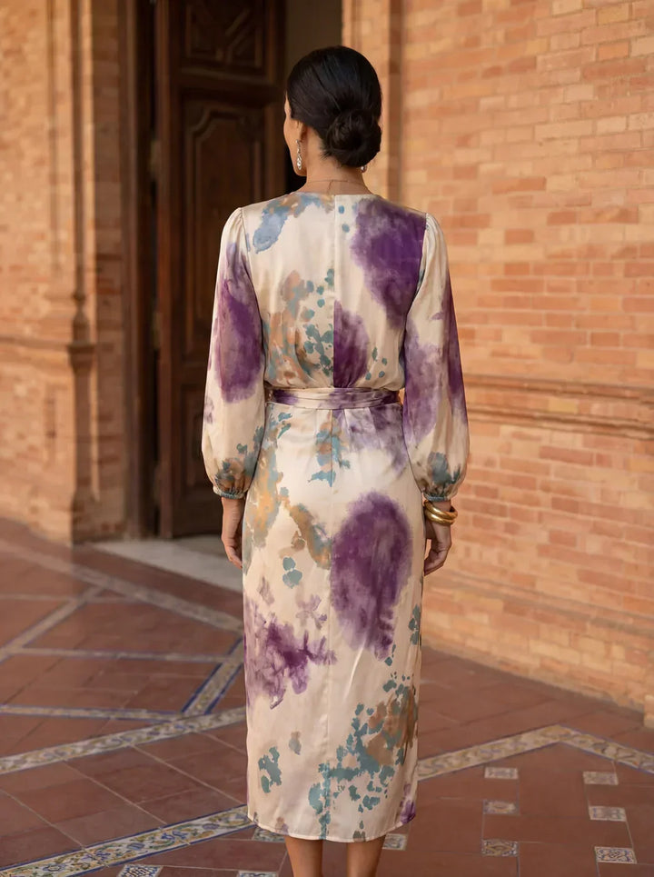 Valeria | Robe élégante à col en V