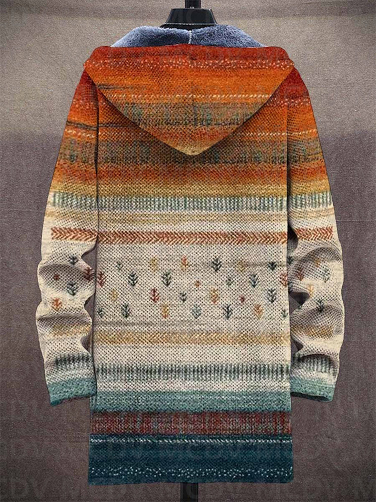 Diana | Manteau Cardigan à Capuche Artistique