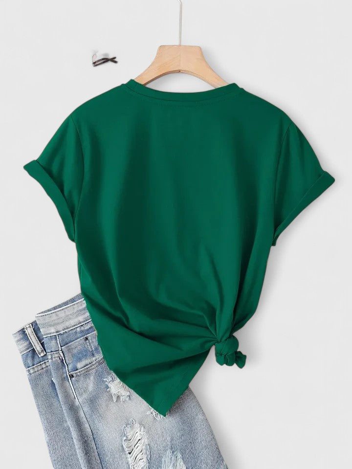 Lea | T-shirt confortable à manches courtes.