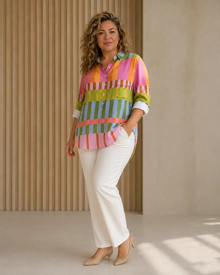 Amber | Blouse artistique fluide