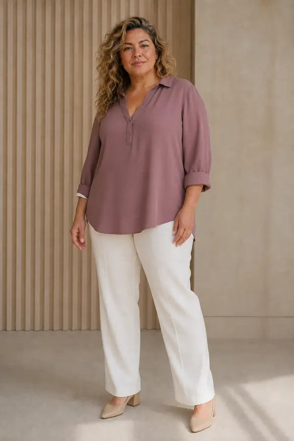 Andrea | Blouse artistique fluide