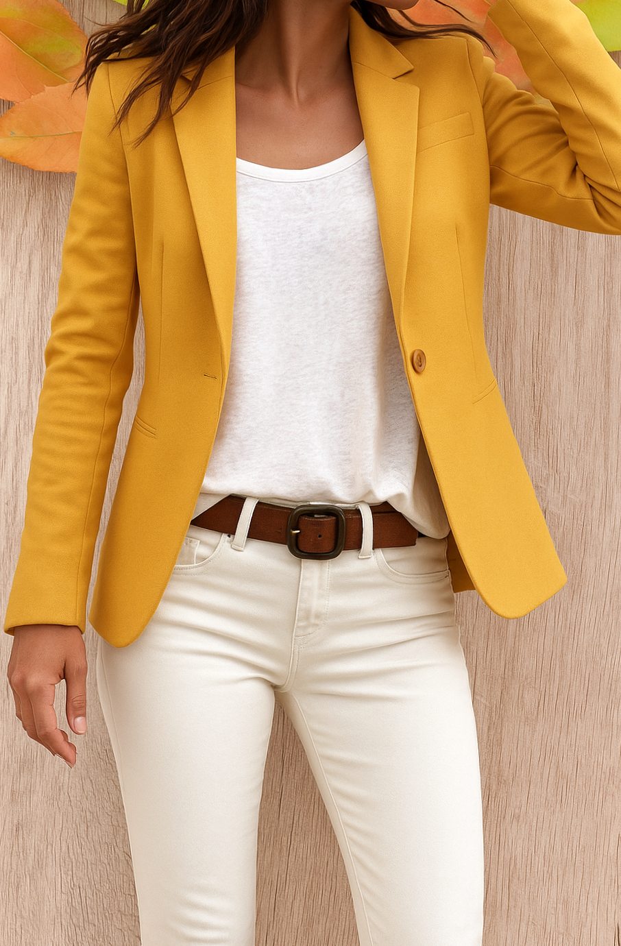Anouchka | Blazer ajusté à un bouton