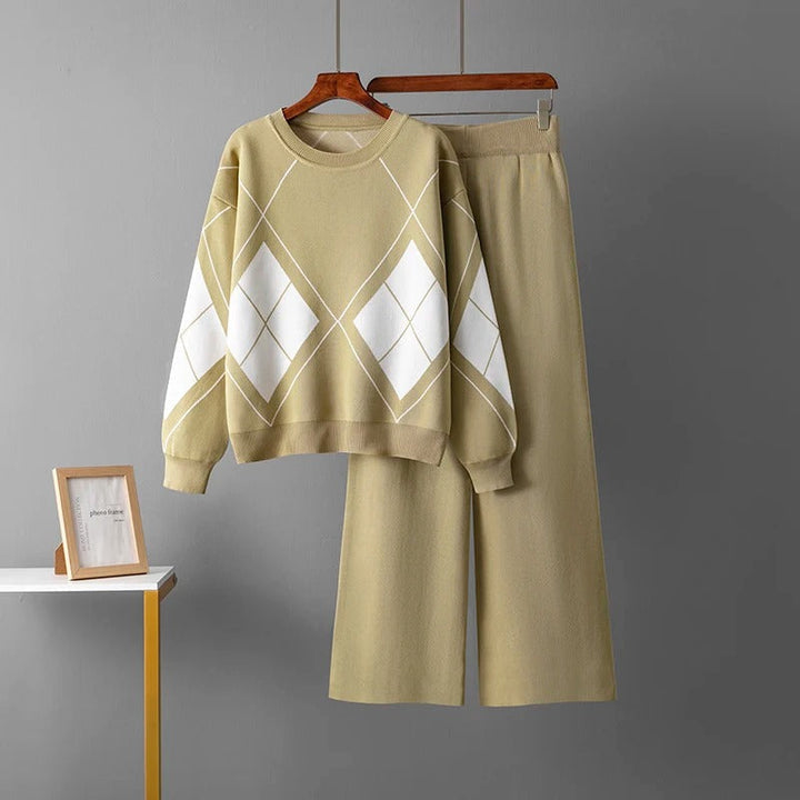 Lily™ - Ensemble de Pull Chaud en Deux Pièces