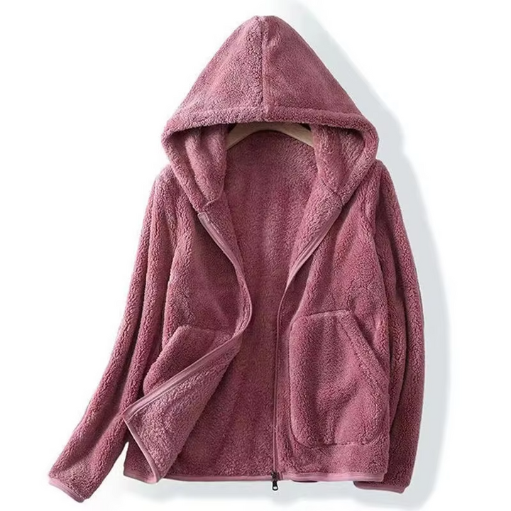 Avery™ - Sweat-shirt en polaire corail super doux