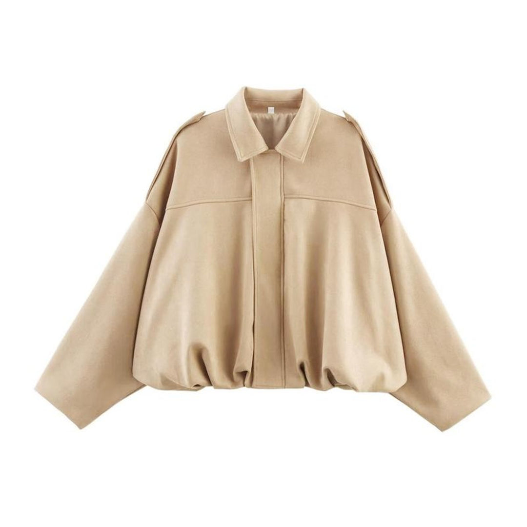 Calliope | Blouson oversize à épaulettes