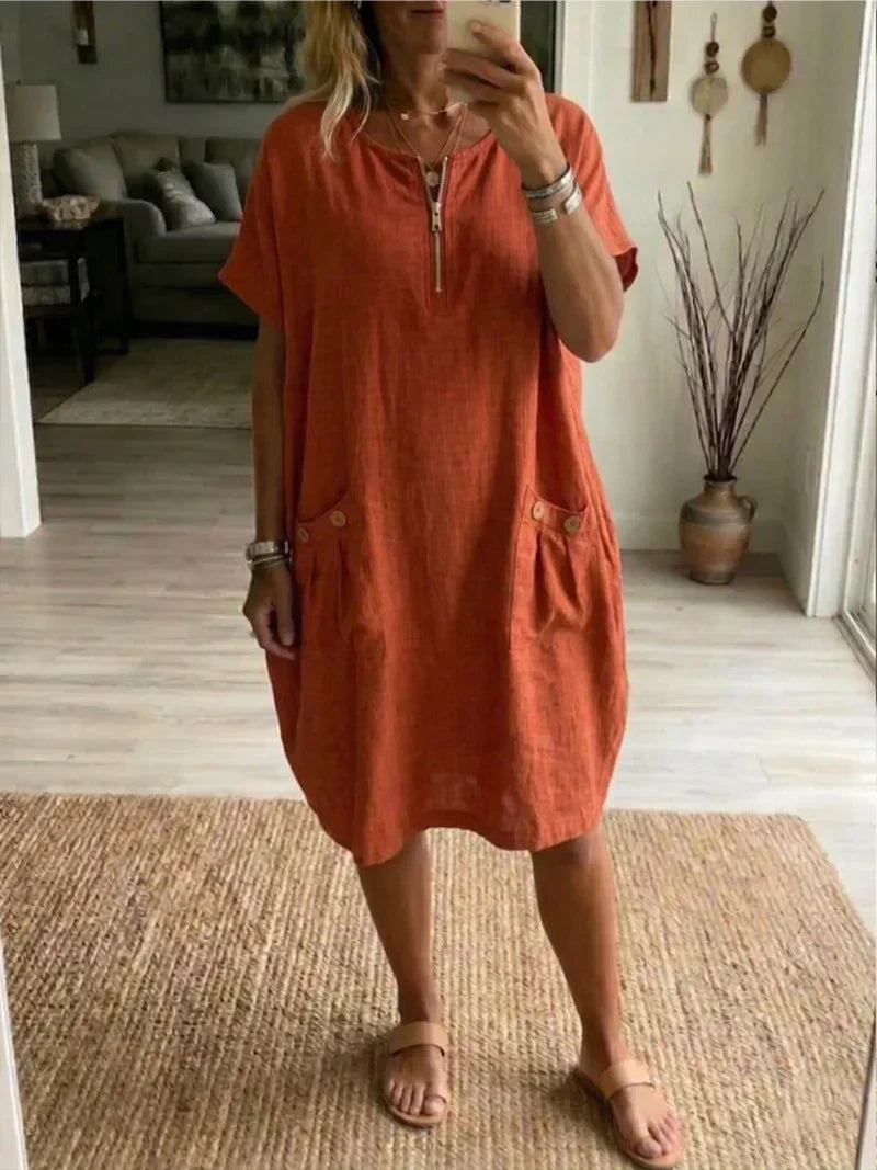 Teresa | Robe avec zip
