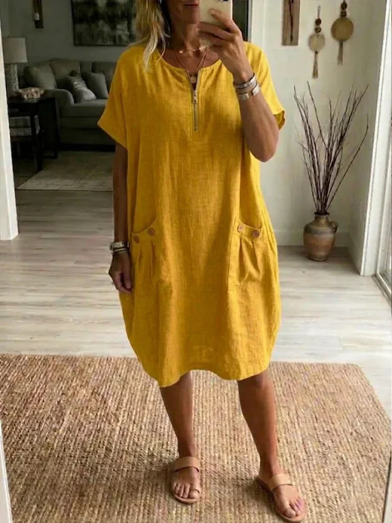 Teresa | Robe avec zip