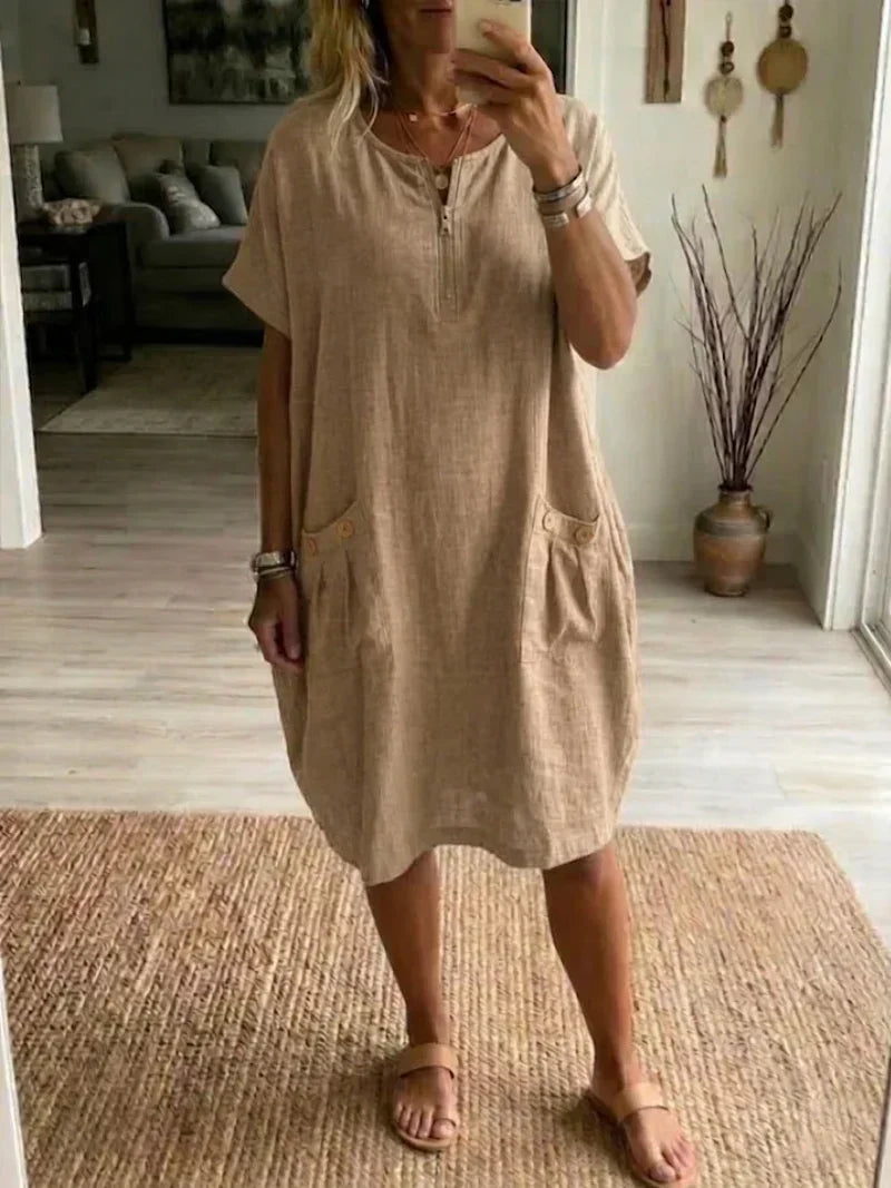 Teresa | Robe avec zip