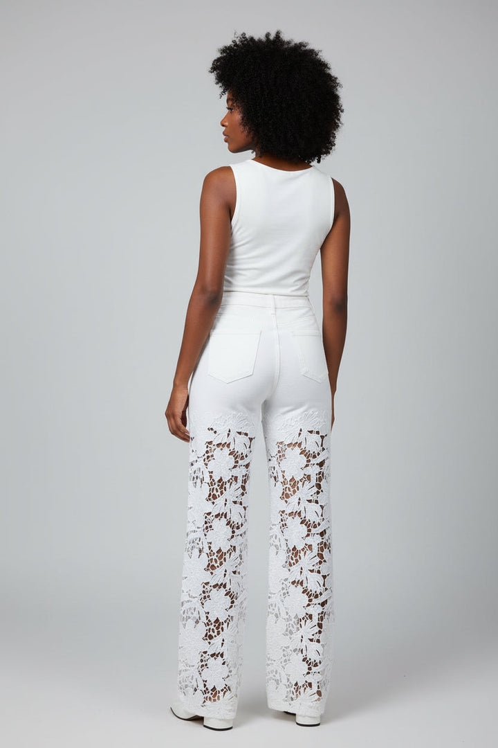Hana | Jeans Taille Haute à Jambes Larges