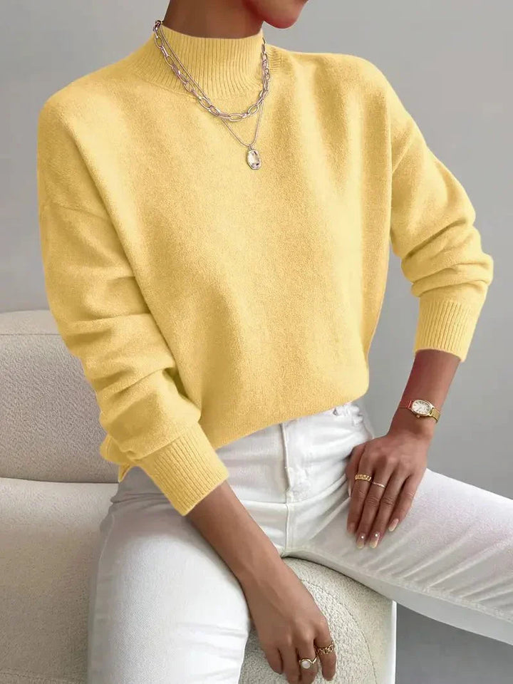 Irma | Pull doux à col cheminée