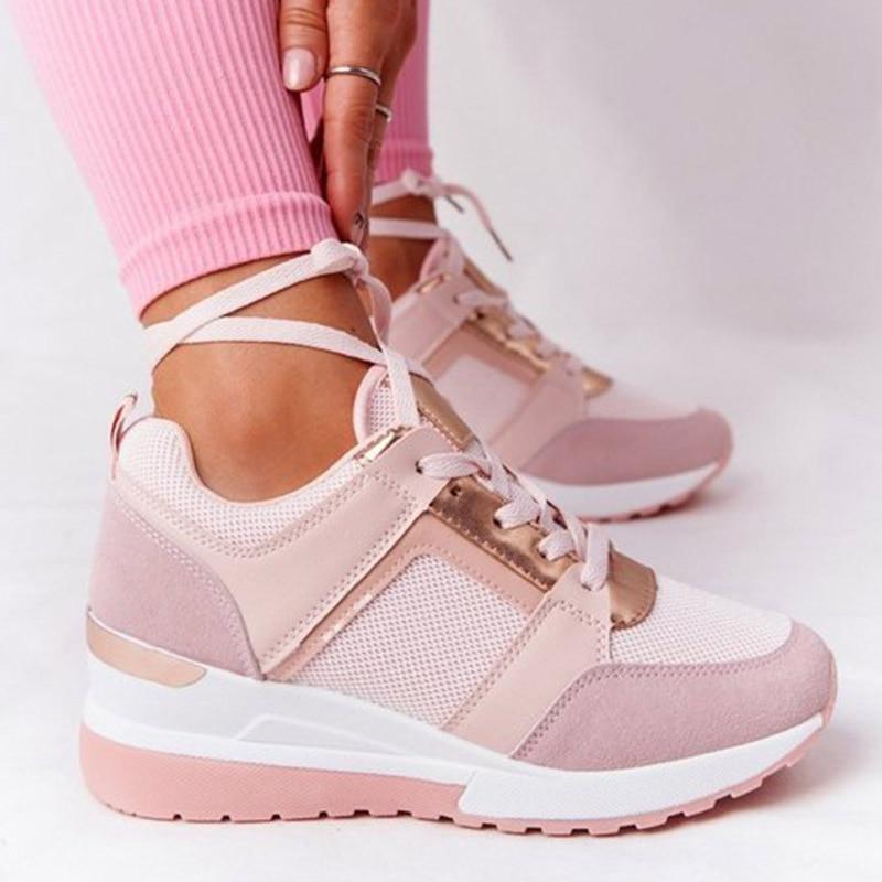 Nanti | Baskets compensées confortables
