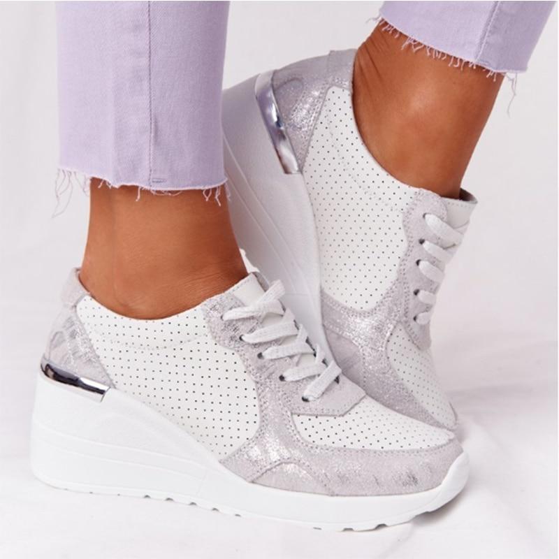 Nanti | Baskets compensées confortables