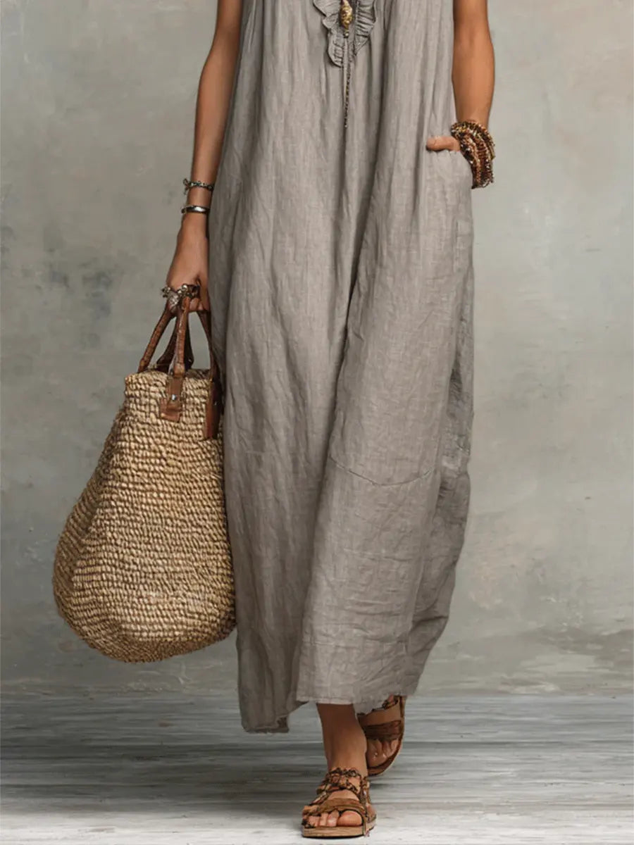 Mia | Robe Bohémienne Longue et Fluide