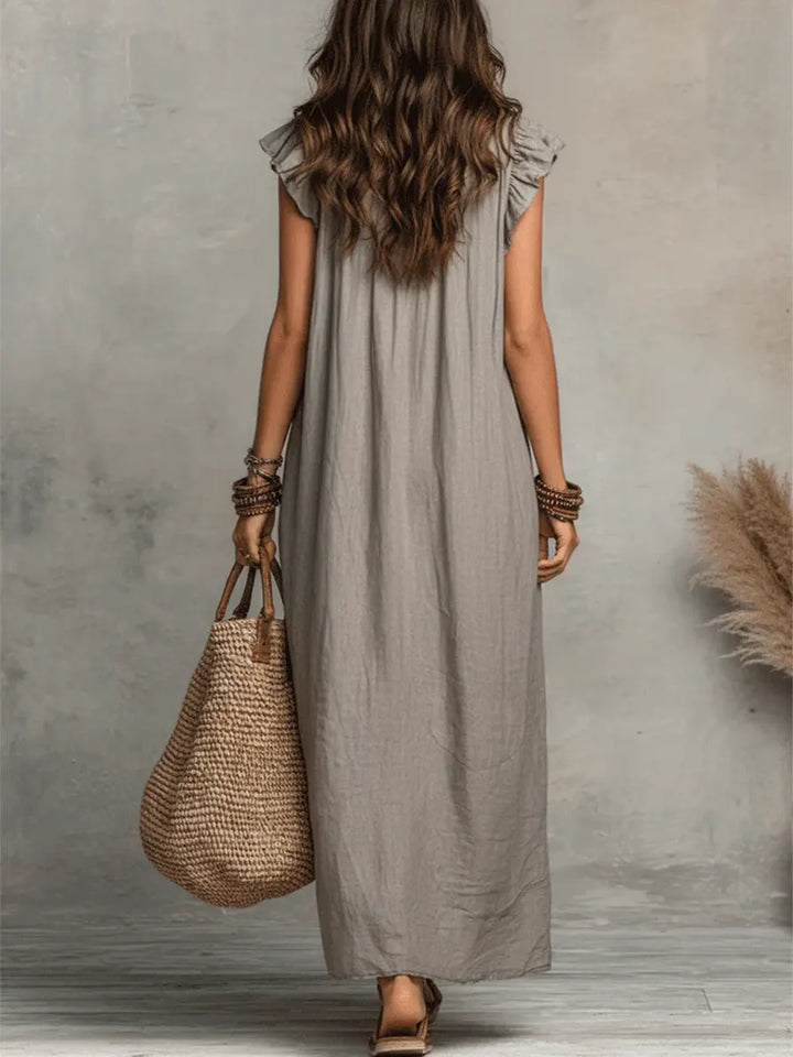 Mia | Robe Bohémienne Longue et Fluide