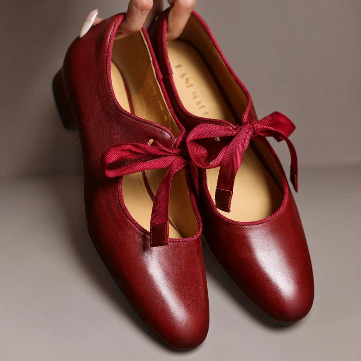 Ottilie | Ballerines babies à ruban noué