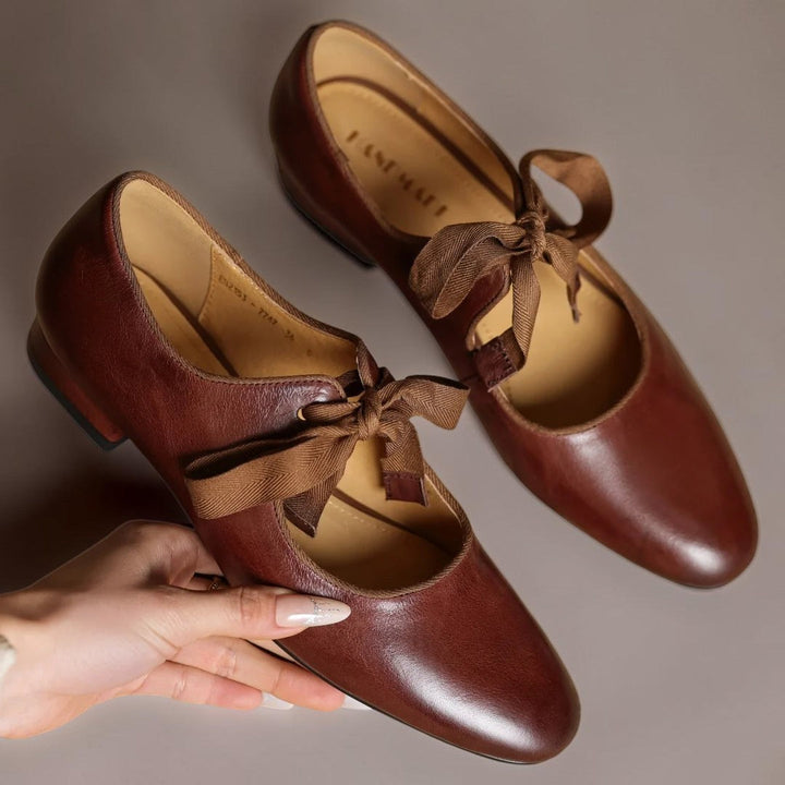 Ottilie | Ballerines babies à ruban noué