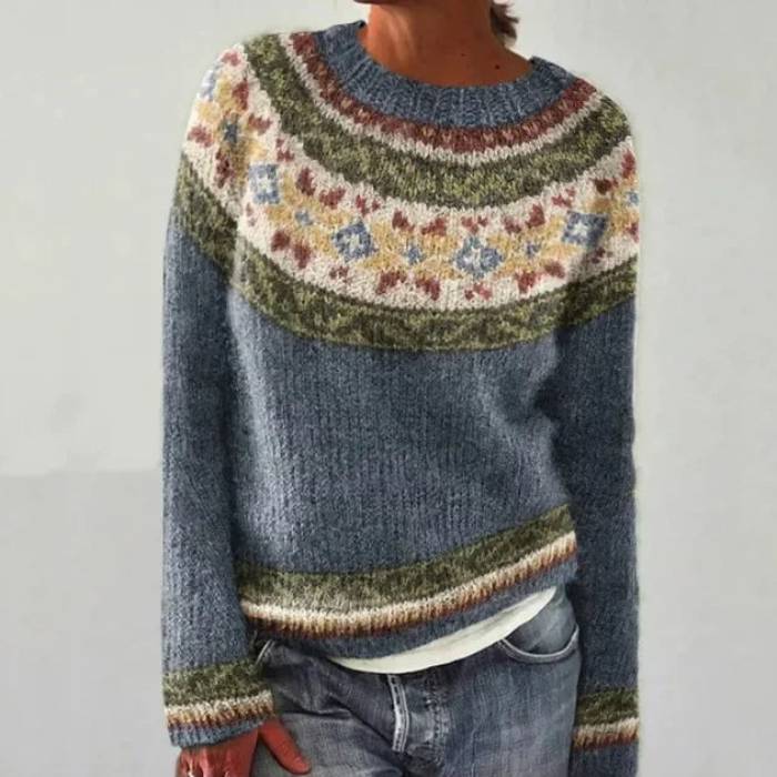 Ella™ - Pull Rétro Stylé