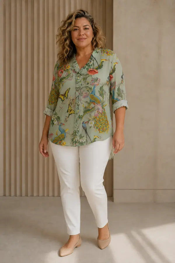 Scarlett | Blouse artistique fluide