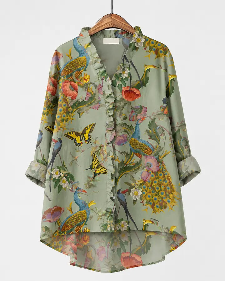 Scarlett | Blouse artistique fluide