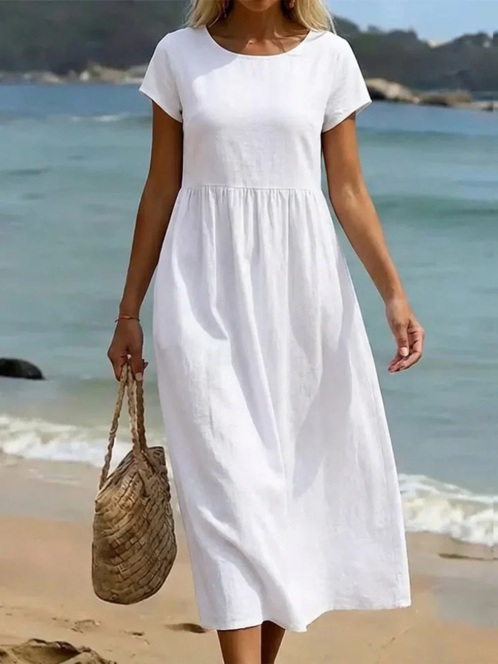 Gabriela™ | Robe midi fluide d&