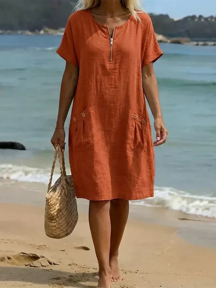 Teresa | Robe avec zip
