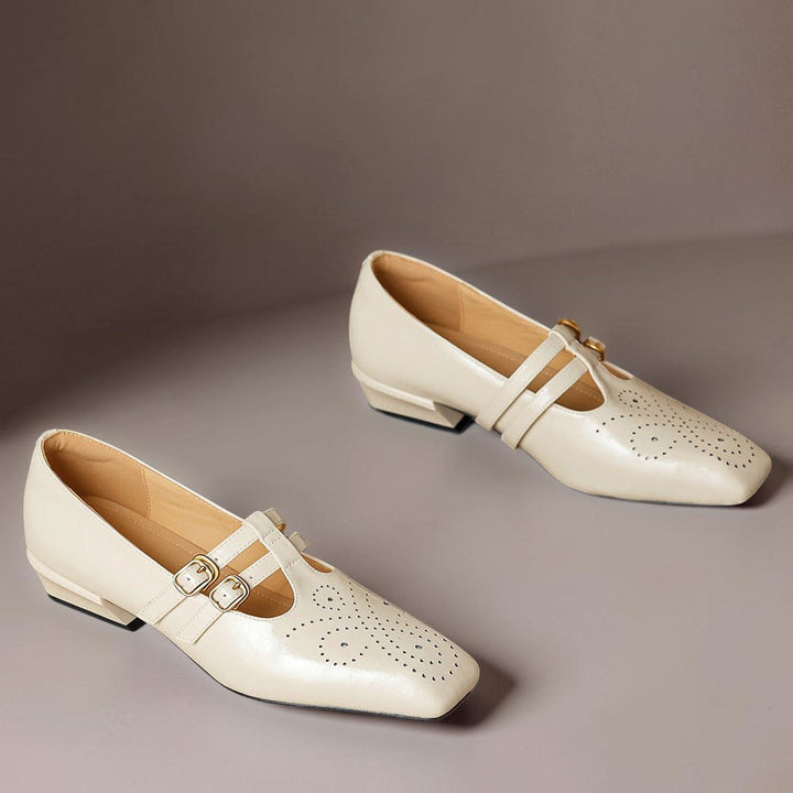 Edmée | Babies perforées à double bride